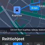 Yksioe Laehellae Kupittaa Rautatieasemaa
